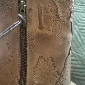 Free people Booties! Never worn with box. Size 39. Cowgirl